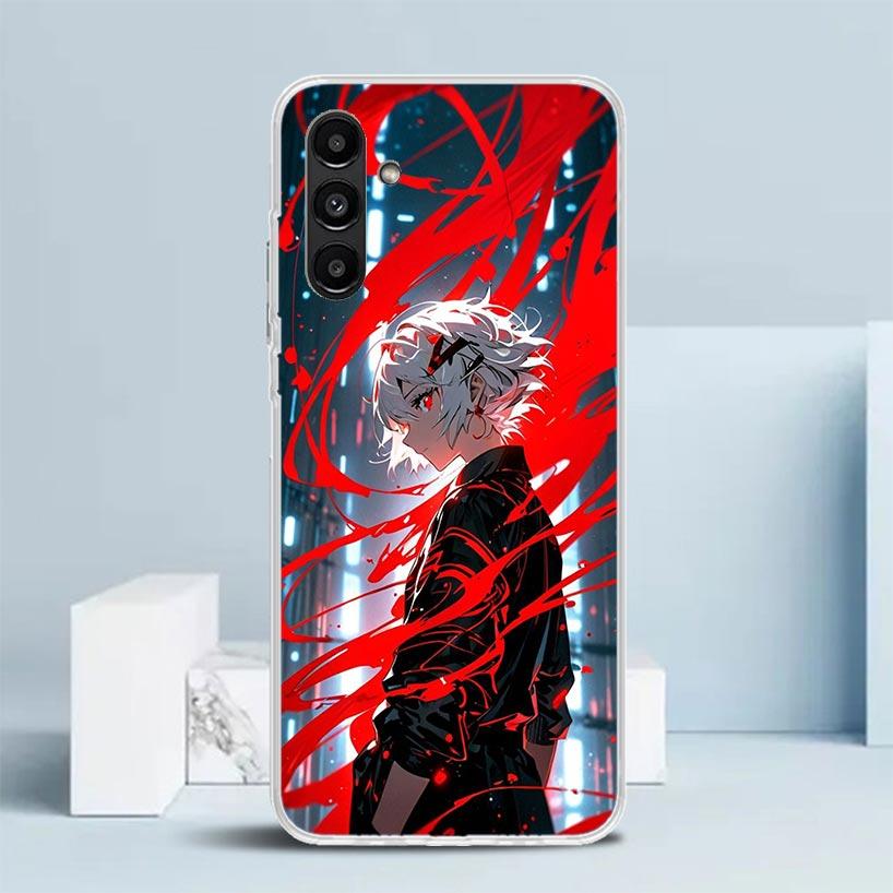 G-Ghoul Tokyo Touka Kirishima Phone Case For Samsung Galaxy A17 A37 A57 A16 A15 A14 A13 A56 A55 A54 A53 A36 A35 A34 A33 A26 A25