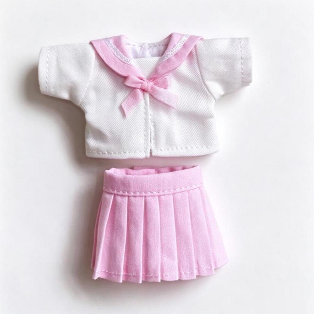 Multicolors JK Pleated Skirt Clothes Cute JK Uniform for OB11 Doll/For 1/12 BJD Doll