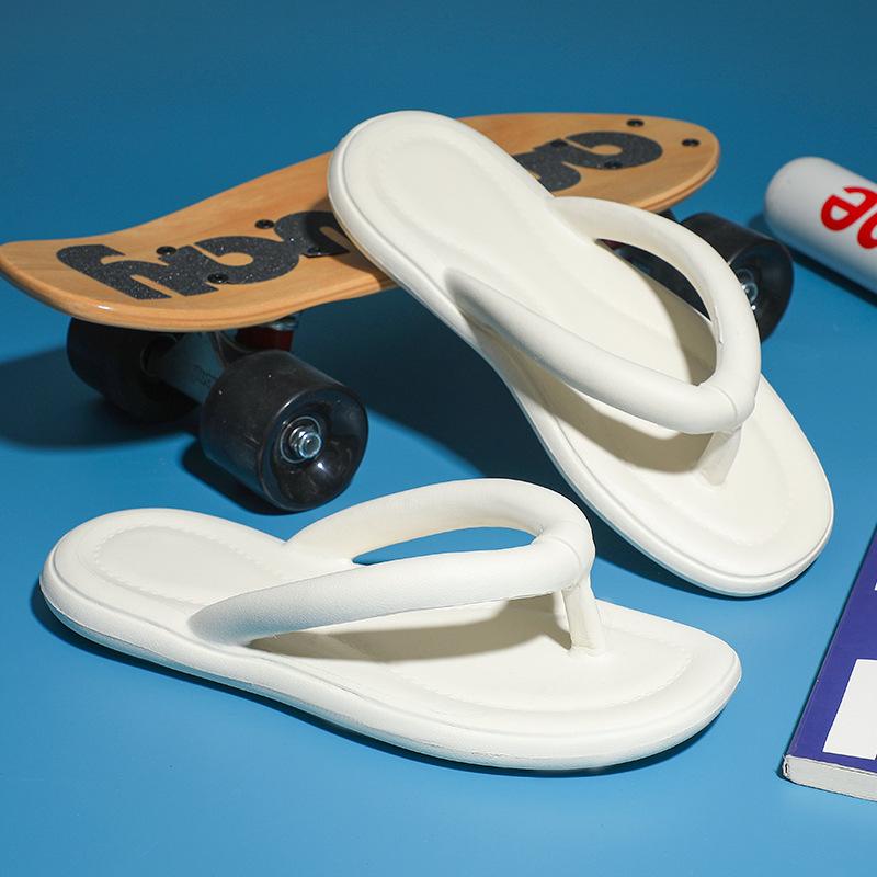 Slippers Men Shower Soft Sole Thick Platform Indoor Outdoor Beach Sandals Summer EVA Non Slip Flip Flops Slides Pantuflas Hombre