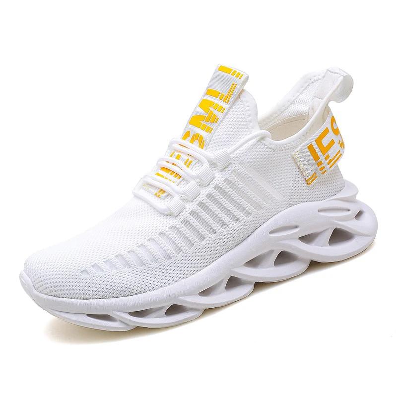 MAEDEF Men Shoes Comfortable Casual Sneakers Breathable Platform Running Shoes Man Mesh Tenis Sport Shoes Waling Tenis Masculino