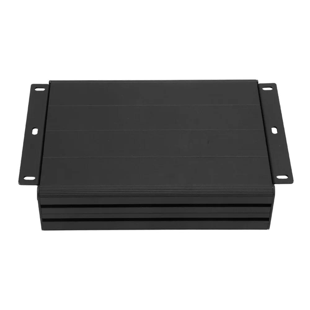45*122*160mm Aluminum Shell Aluminum Alloy Matte Black Aluminum Box with Bending Plate Aluminum Extruder Case Technical Box