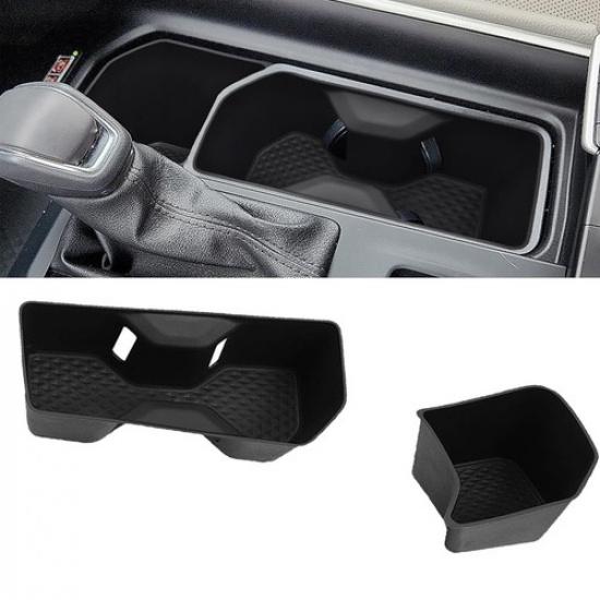 2PCS Center Console Cup Holder Insert Organizer Box For 2024-26 Grand Highlander