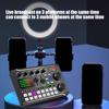 Professional F998 Sound Card & BM800 pickup Set with Wind Screen & Adjustable Stand for Podcasting Music Recording