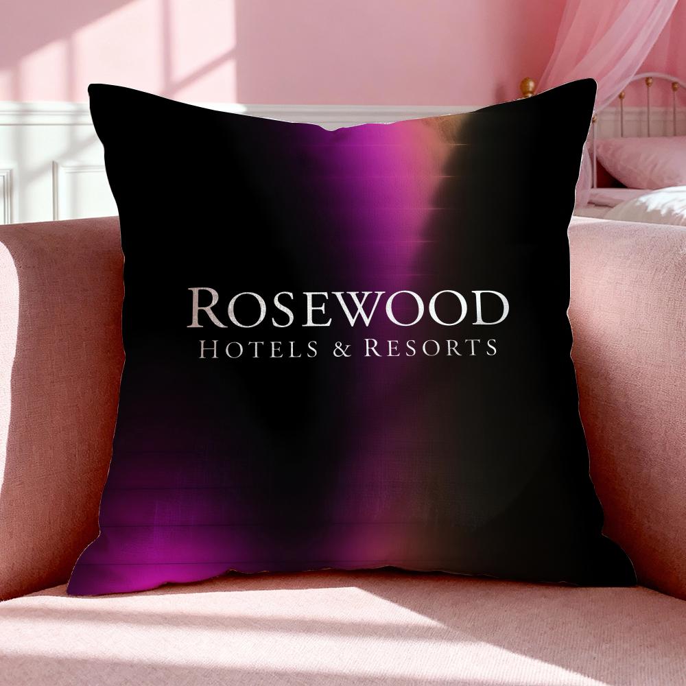 Hotel RRosewood Hotel Cushion Cover Breathable Linen Pillowcase Summer Odorless EcoFriendly Invisible Zipper Washable 30X30cm