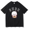 Kawaii Bubu Dudu Panda Bear T-shirts Short Sleeve Summer Women Tee-shirt Cartoon Graphic Printing Tshirts Casual Girls Tees