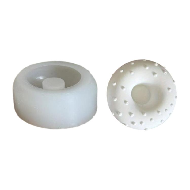 Multipurpose Round Shape Candelabra Silicone Mold For DIY Candle Holder Cement Crafts And Decorative Items