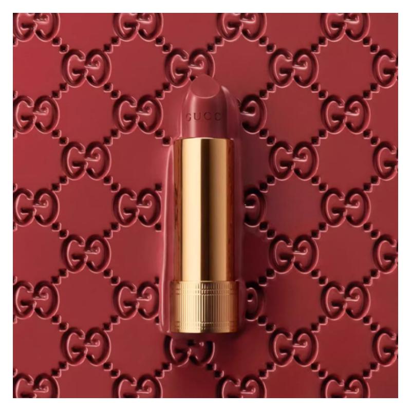 Gucci Makeup Set Gold Tube Lipstick Celebrity Two-Color Gift Box, Color Velvet Mist Lipstick, Set Velvet Mist Lipstick#505+Velvet Mist Lipstick#217
