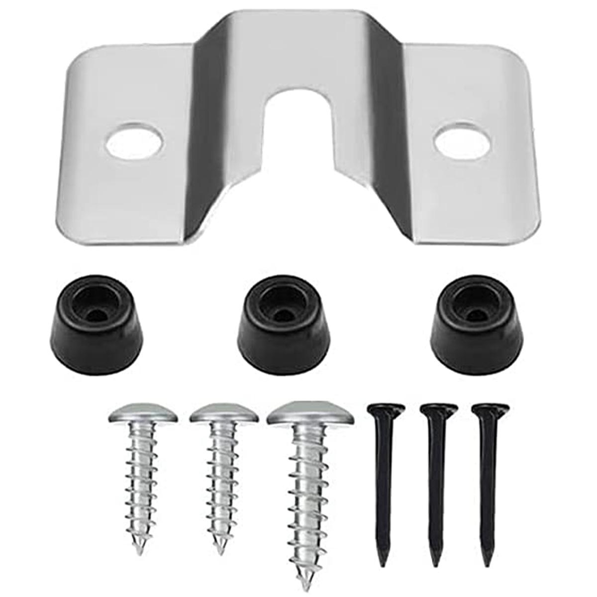 

10PCS Dart Board Bracket Kit U-shaped Portable Wall Hanging Dartboard Mounting Bracket Set With 3 Pads For Cabinet Wall Darts