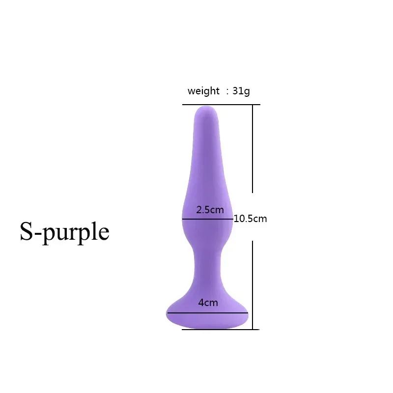 Silicone Anal Plug Sex Toys for Woman Prostate Massager Butt Plug Buttplug Anal Sex Toys for Men Adults Adult Game XL/L/M/S Size