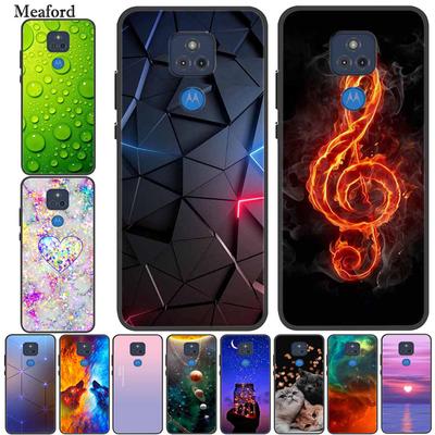Para Moto E7 Plus Funda parachoques silicona TPU Funda de teléfono suave para Motorola Moto E7 Plus Funda de dibujos animados Funda E 7 Plus E7Plus Coque
