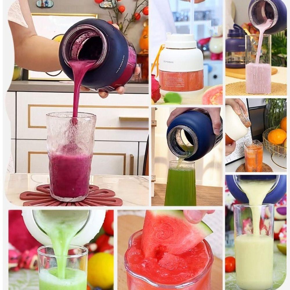 Wireless Electric Juicer USB Charging Juice Extractor Juice Mixer Juicer Blender  Outdoor Travel