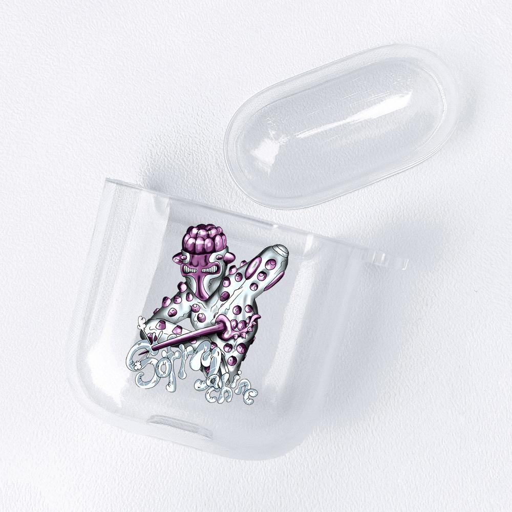 Anime Manga JoJos Bizarre Adventure Soft TPU Case for AirPods 3 2 1 Pro Cute Transparent Airpod Pro Airpod Cases Luxury