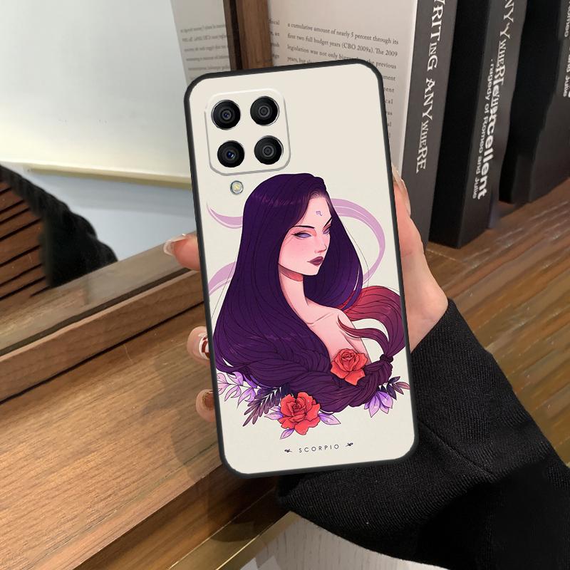 

Чехол Horoscope Girl Скорпион Телец Дева Для Samsung Galaxy M56 M06 M16 M36 M52 M32 M12 M54 M34 M14 M35 M55 M15 M11 M31 M13 M53 Samsung M11