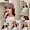 Summer Breathable Woven Sun Hat With Curved Brim For Moms And Outdoors