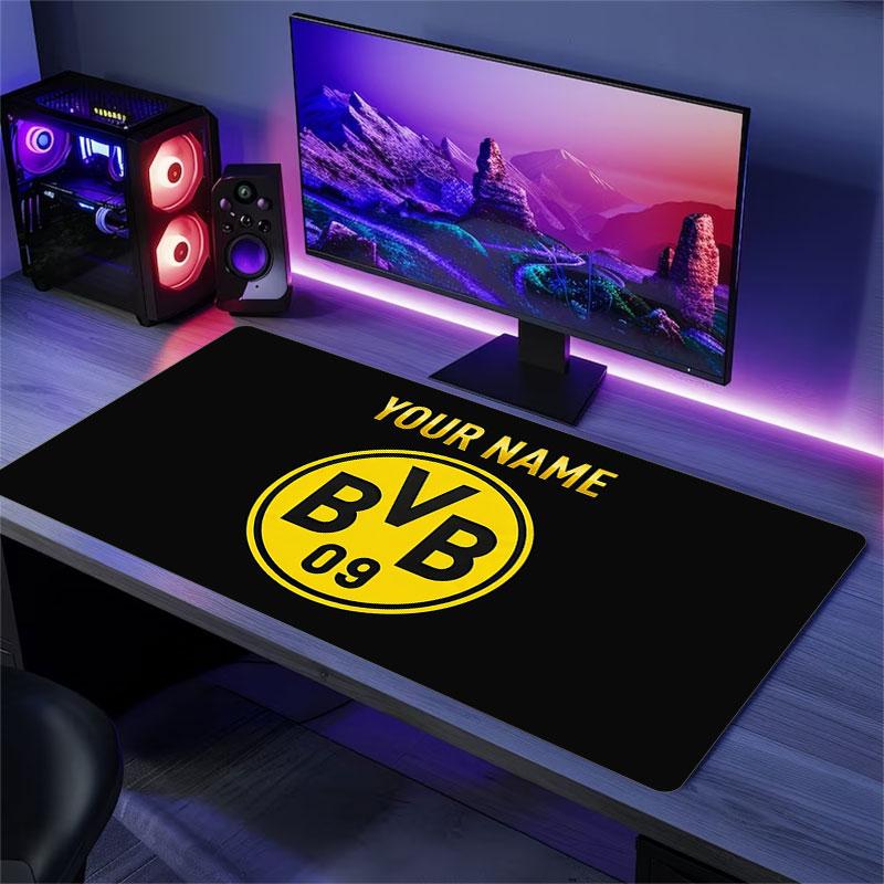 Custom Name,BVB 09 Mouse Pad, Large Gaming Desk Mat, Non-slip XXL Mousepad for Laptop & Tablet, Mini PC Playmat with Stitched Edges