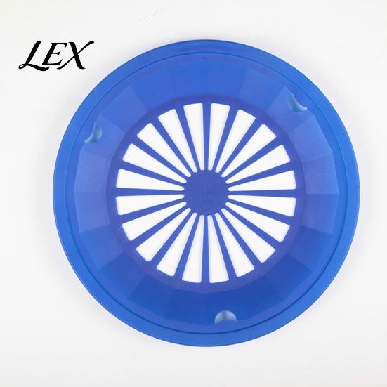 10 Inch Plate Stabilizers Plastic Paper Holders, with Snap Groove Design, Reusable Convenient Party Organizers Durable PP Plates, for Outdoor Cookouts