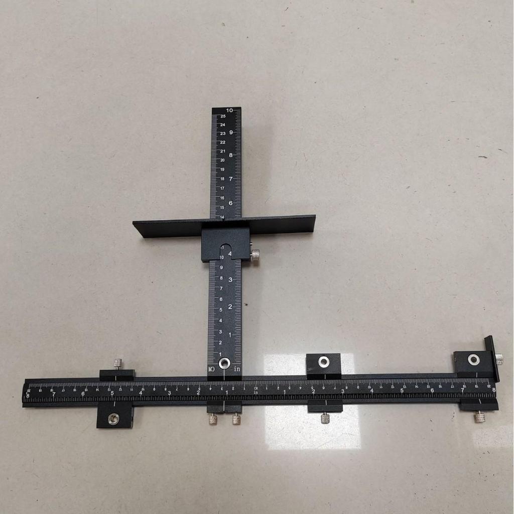 Adjustable Aluminum Woodworking Handle Hole Locator