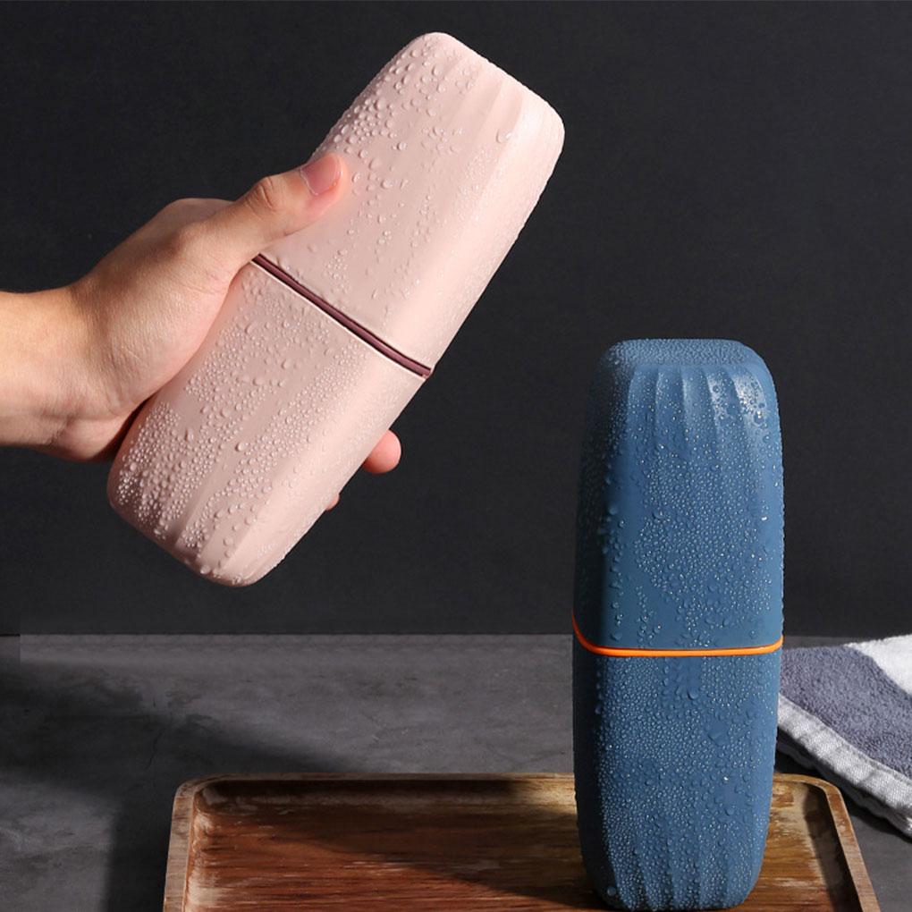 Travel Toothbrush Holder Case Lightweight And Portable Easy To Clean Toothbrush Container Durable PP