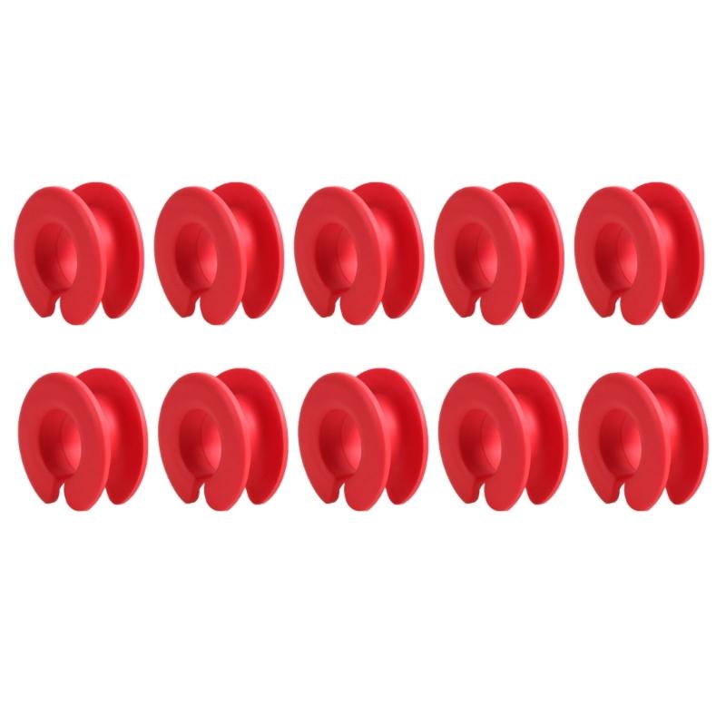 10pcs Silicone Clothes Hanger Fixed Hook Windproof Hanger Fixing Buckle Practical Fixing Ring Prevent Clothes Blowing Down