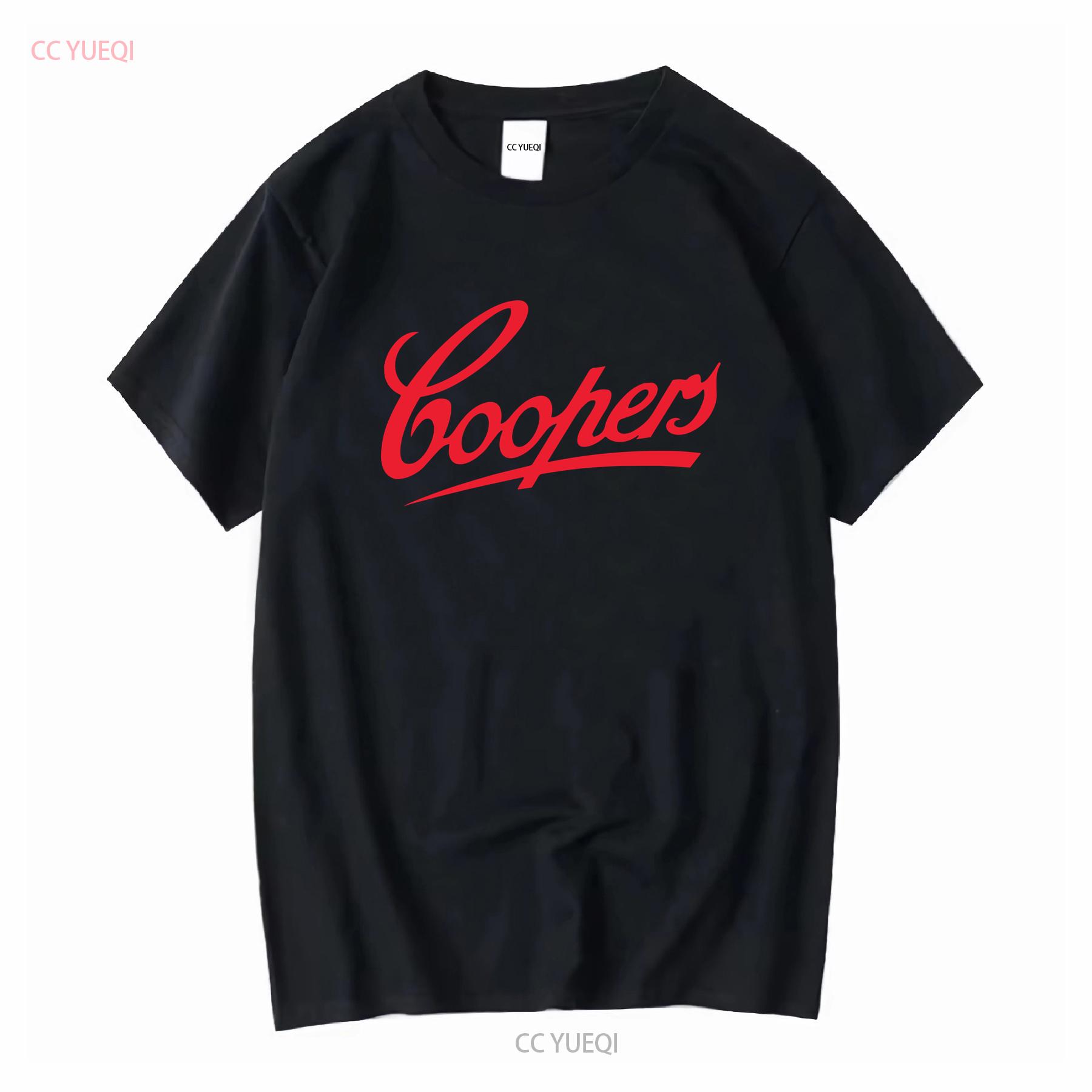 

Coopers vintage Brewery Beer logo Black T Shirt S 3XL long or short sleeves vintage Washed Comfortable graphic Casual Versatile XL