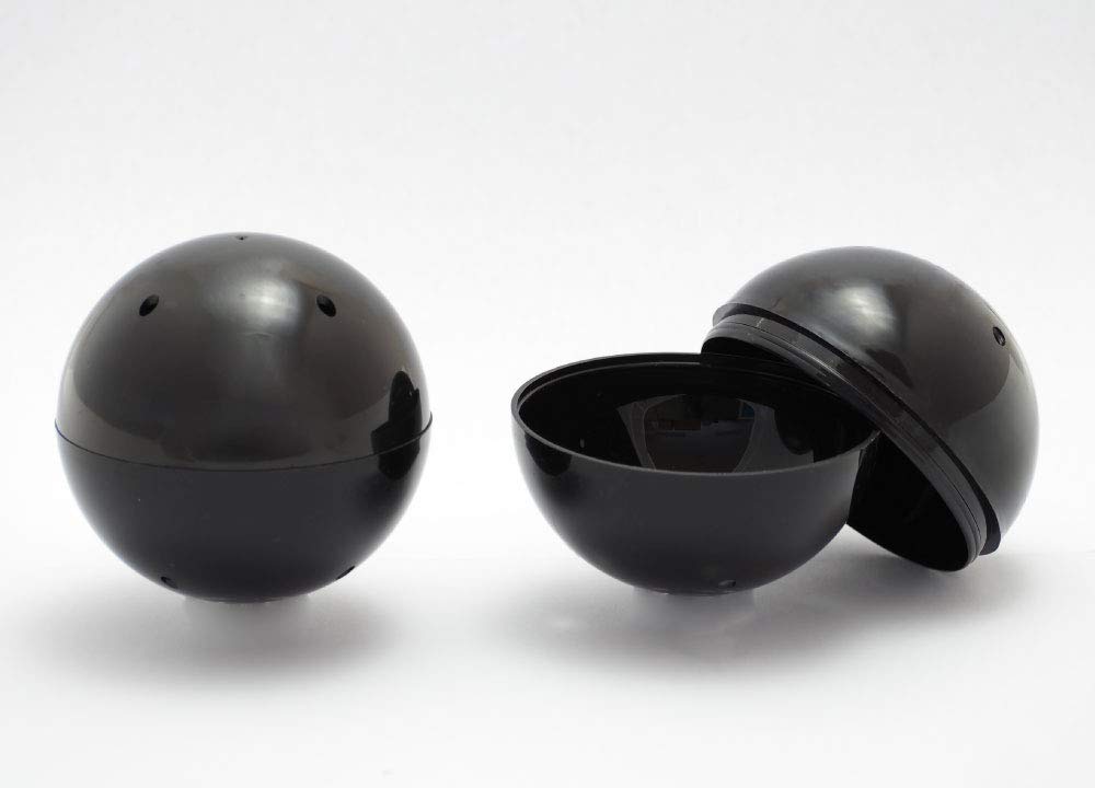 

Amuse 75 мм Пустая упаковка капсул Made in для Гачапон-машин, 50 шт., Черный, Япония,