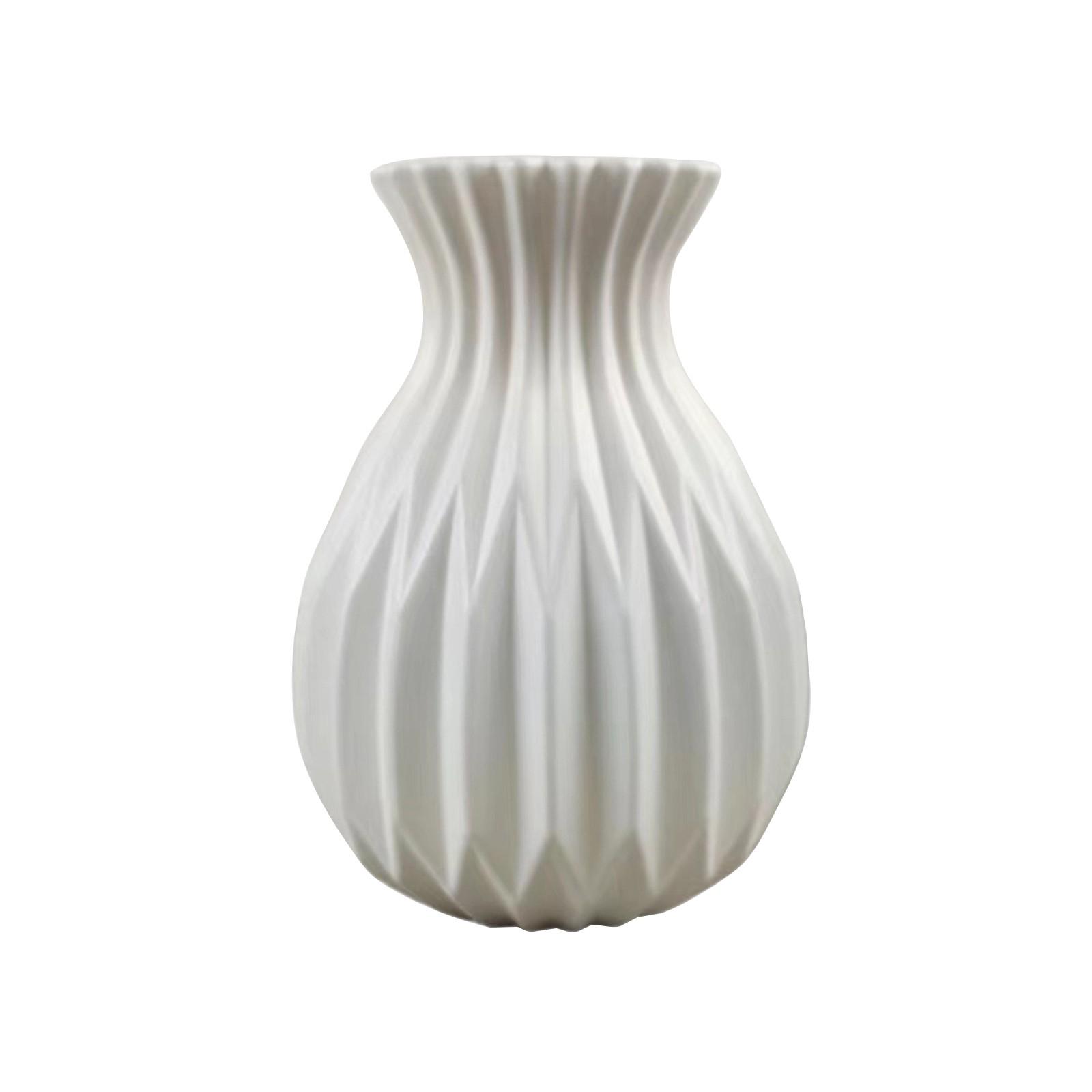 

Керамическая пластиковая ваза с имитацией гидропоники, ваза для создания креативных композиций из цветов One Size белый