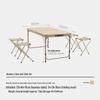 LUING BOX Outdoor Folding Table and Chair Set