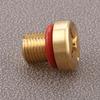 1Pc Brass Car Coolant Water Tank Expansion Drain Screw Plug 17111712788 11537793373 for BMW 128i 135i 318i 318ti 320i X5 X6 Z4 Oil Drain Plugs 3
