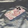 Applicable to Apple 11promax film all-inclusive 11/11 pink Hello Kitty mobile phone hard case bow creative 11