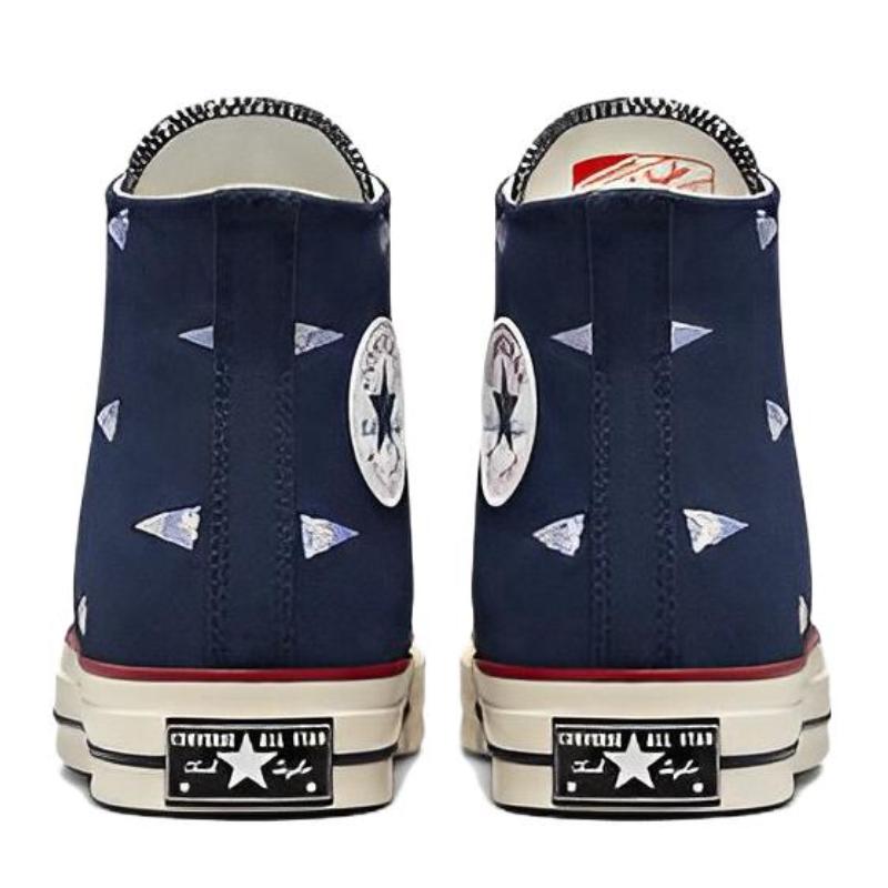 Converse Chuck 70 Nautical Flag High Top Espadrilles Unisex Blue & White