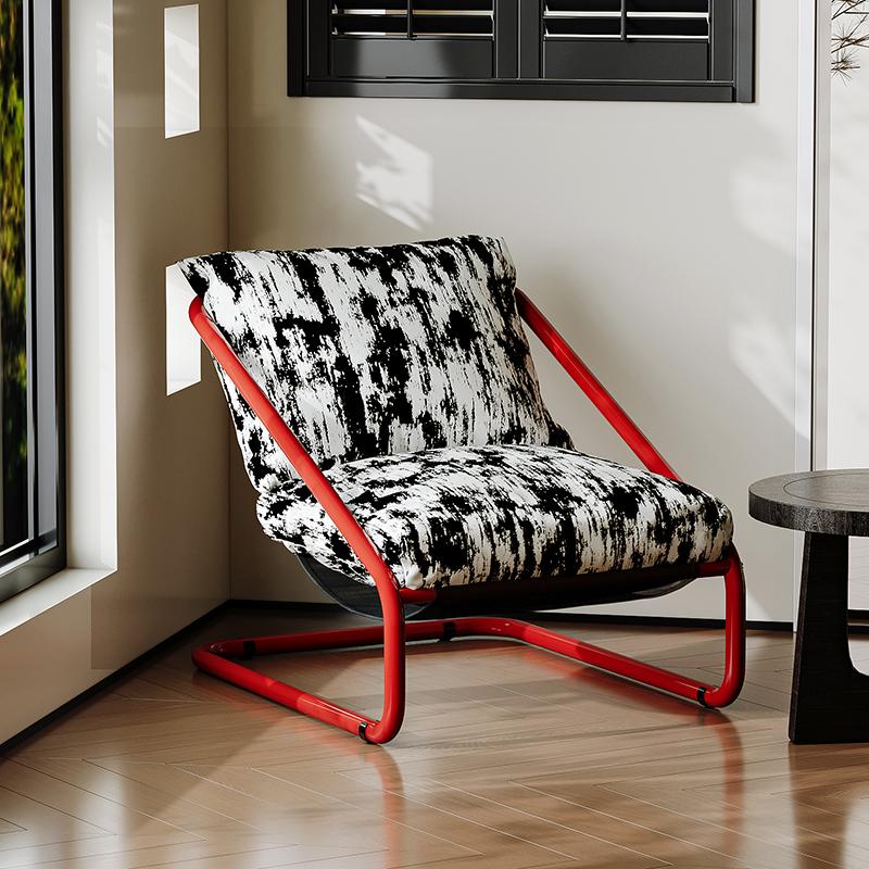 Latest Foldable Recliner Chair,Compact Lounge for Bedroom Balcony,Multifunctional Modern Single Seater with Comfortable Cushion
