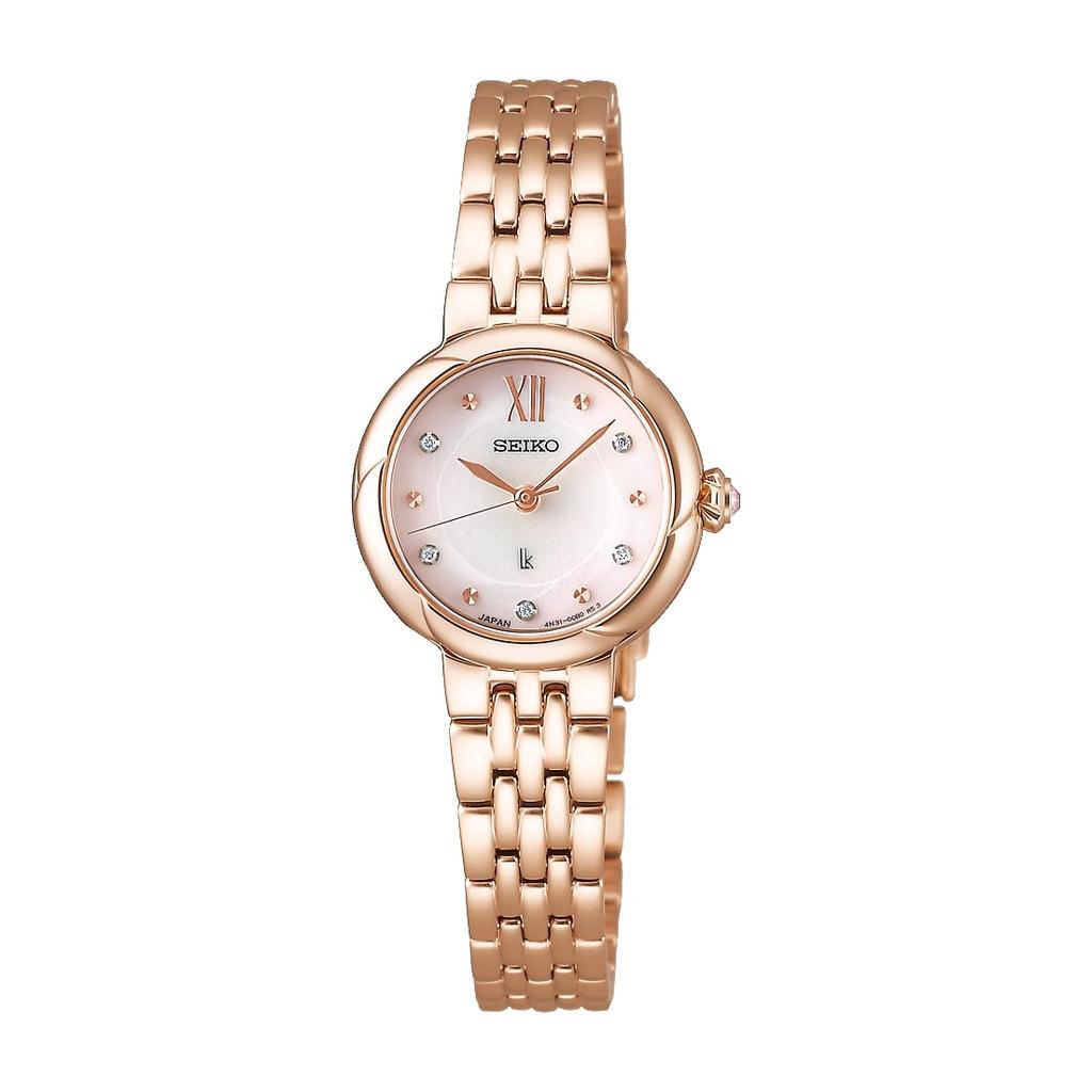Seiko Watch LUKIA Grow SSWA010 Pink Gold Women's Watch,