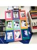 6pcs Refrigerator Magnetic Photo Frame Set,  Perfect for Fujifilm Photos,showcasing and Collecting Beautiful Moments In Life