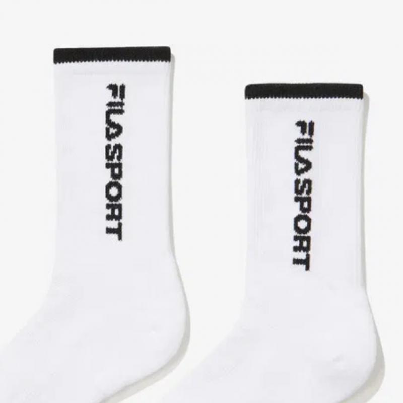 [fila Kids] Sporty Long Socks  Fk3scg3036x Owh  q0zFk3scg3036xOwh