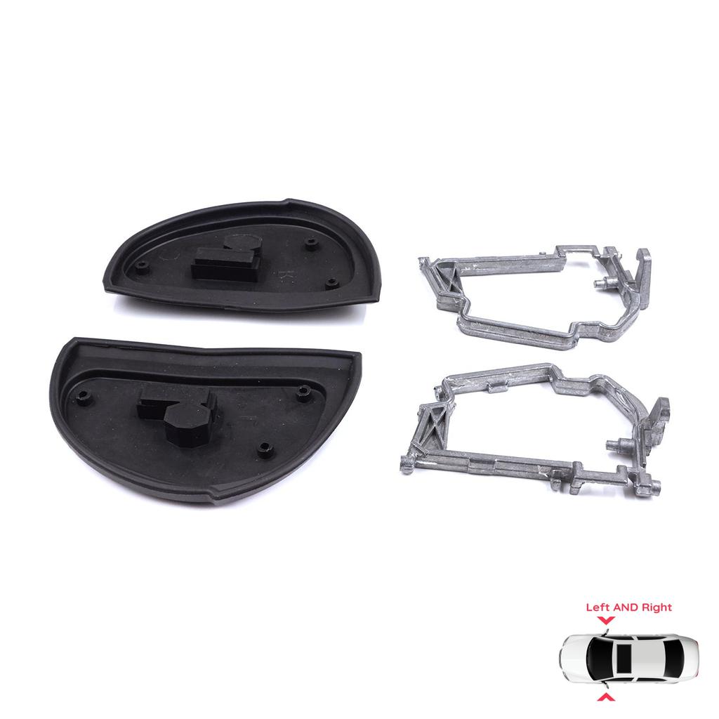BSP848-1 Guma bočního zrcátka L+P Těsnění Kovový rám Pro Mercedes W210 S210 W140 W202 S202 SL R129 Facelift