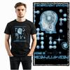 Coolmind ZF008 100% Cotton Big Size Exclusive Graphic Men T Shirt Cool High Quality Men Tshirt Loose Unisex Tee Shirts Tops