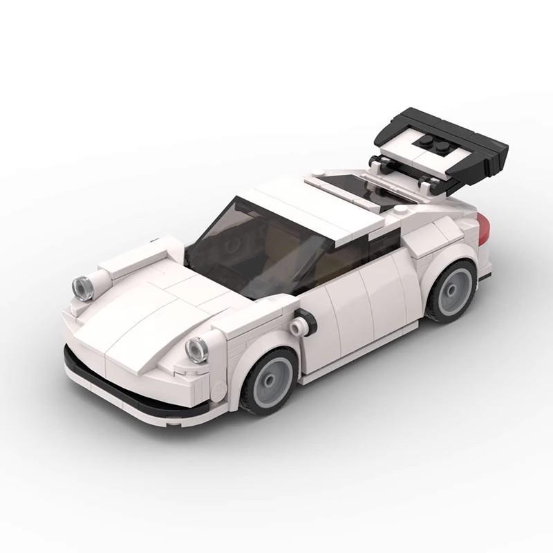 MOC 8-Wide Speed Classic Sports Car Model Small Particle Building Blocks Racing Toy