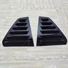 2 Stück hintere Seitenfenster-Louver-Luftschlitze Windschutzscheibenabdeckung für VW Golf 7 7.5 MK7 MK7.5 GTI GTD TSI TDI R R-Line 2013-2020 Karosserie-Kits