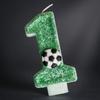 Creative Football Digital Birthday Candles