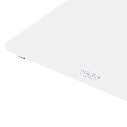 Adler | Bathroom Scale | AD 8157w | Maximum Weight (load Capacity) 150 Kg | Accuracy 100 G | Body Mass Index (BMI) Measurement | White