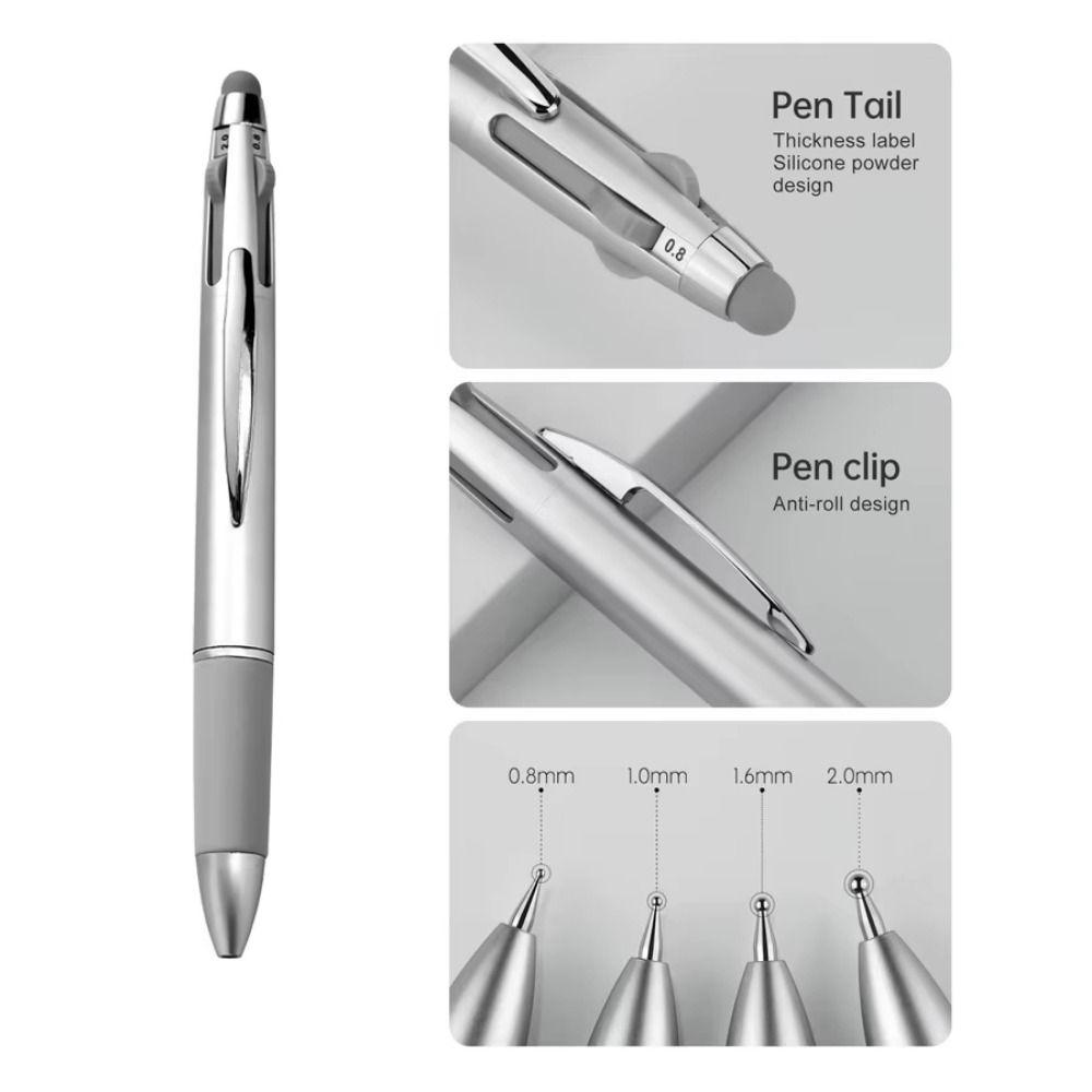 Długopis do zdobienia paznokci 5 w 1 DIY Art Nails Długopis kulkowy do zdobienia paznokci Długopis z kropkami do malowania paznokci Manicure Salon