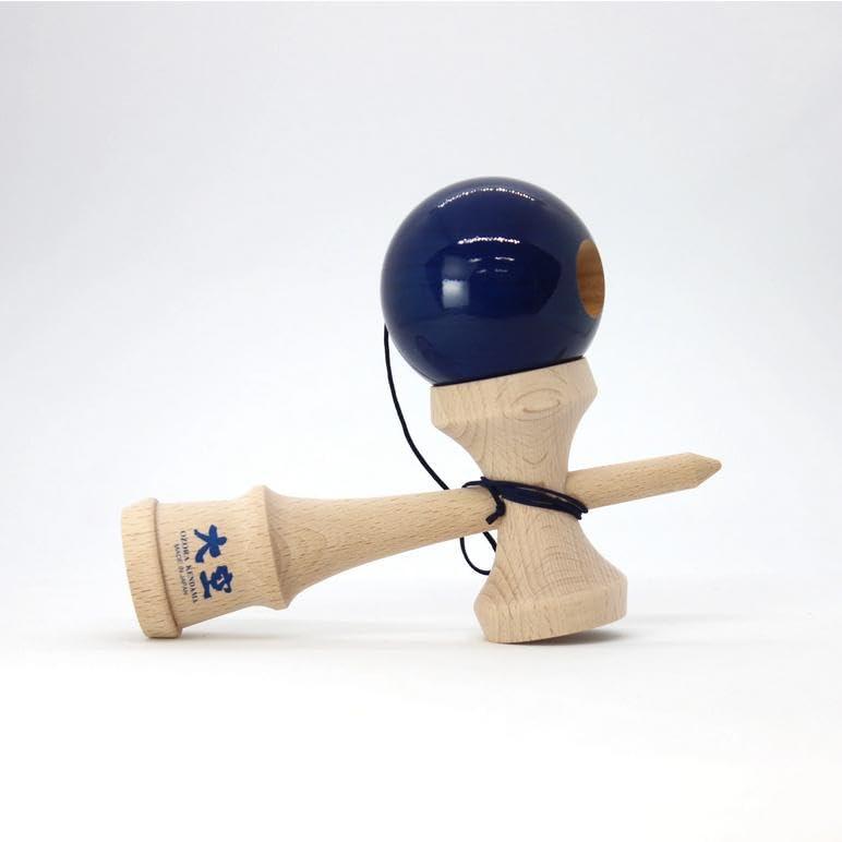 Yamagata Studio "Ozora" Premium Kendama, Certified by the Japan Kendama Association for Competition, Watermarked, Made in Japan (Blue Watermark)