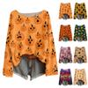 Long Sleeve Shirts For Women Print Graphic Tees Blouses Casual Plus Size Basic Tops Pullover