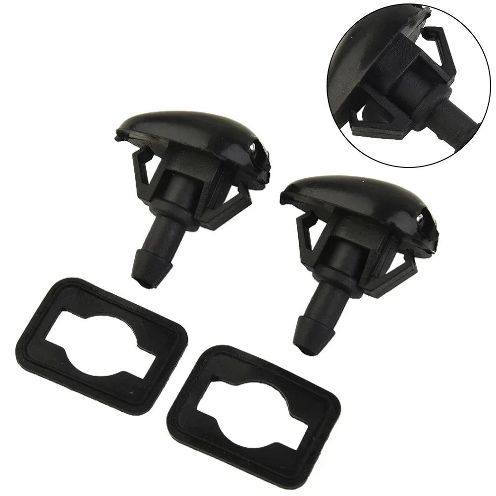 2pcs Car Windshield Wiper Washer Spray Nozzles For Nissan Navara D22 D40 1998-2015 For Sentra B15 2000-2006 For Sunny B13 B14