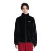 Converse Loose Stand Collar Stay Warm Logo Jacket Couple Style Black Men's 10023526-A01