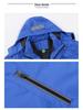 Reflective Fleece-Lined Windproof Rainproof Workwear Jacket with Custom Logo