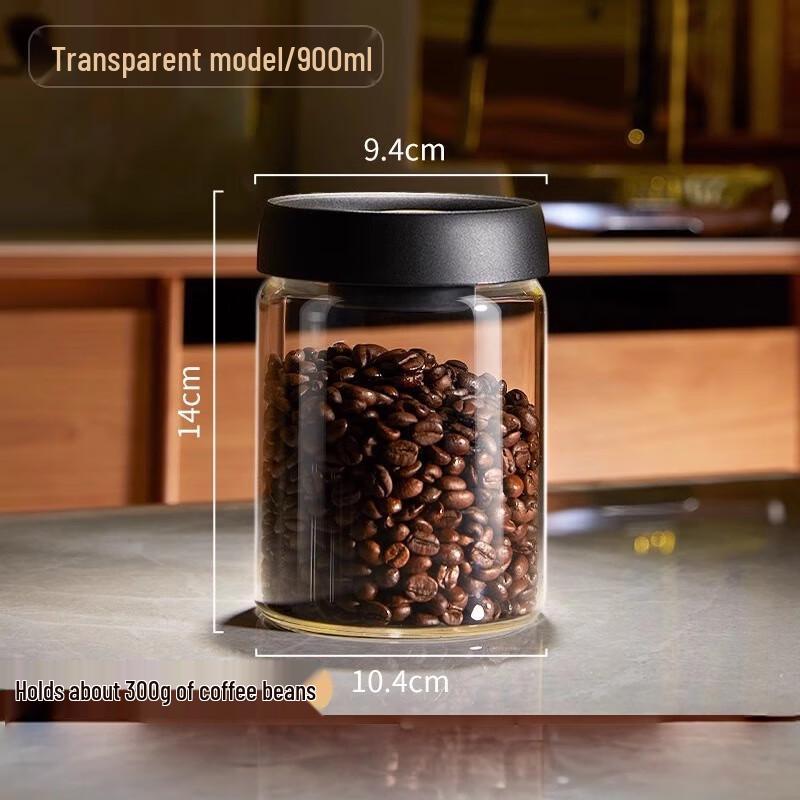 Vacuum Sealed Coffee Storage Jar