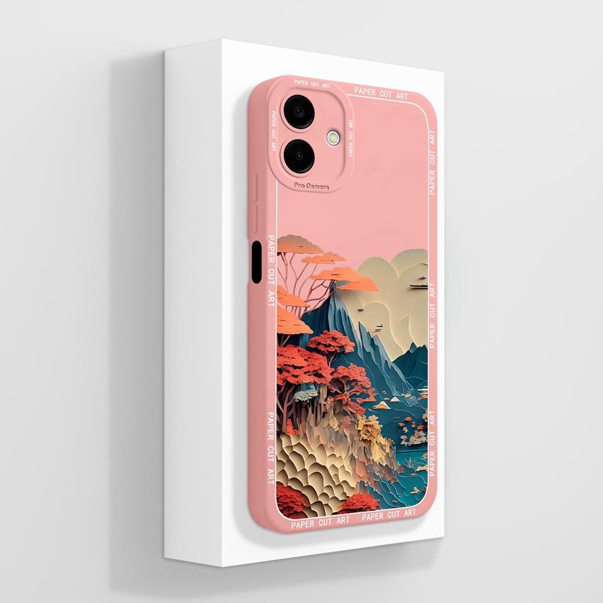 Sacs pour téléphone Pour Samsung A07 M07 F07 A17 M17 F17 M36 F36 M56 S26 Plus A25 Motifs Étiquette Mode Coque Arrière Souple en Silicone antichoc Pour Boîtier Samsung