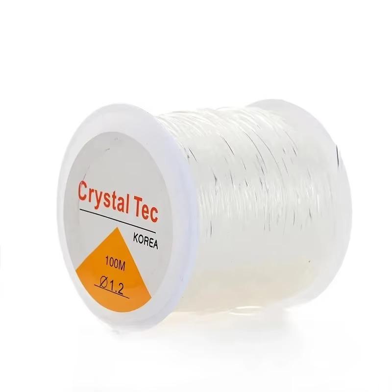 393inch/Roll Strong Elastic Crystal Beading Cord 1mm for Bracelets Stretch Thread String Necklace DIY Jewelry Making Cords Line