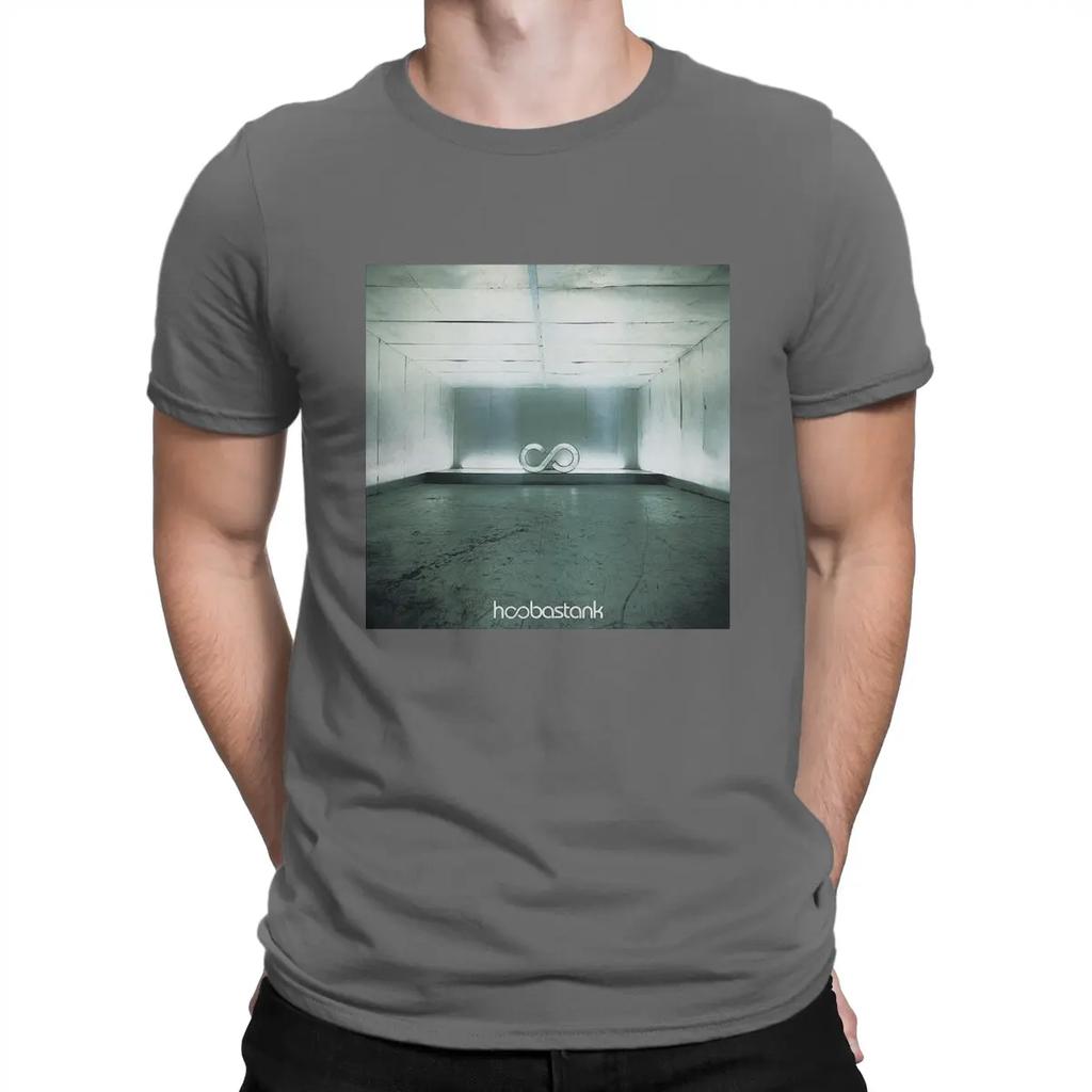 Funny Series Sampler Music T-Shirt for Men Crewneck 100% Cotton T Shirt Hoobastank Short Sleeve Tees New Arrival Clothes